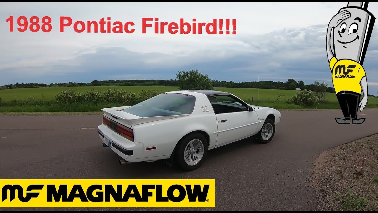 1988 Pontiac Firebird Formula With Magnaflow Cat Back Exhaust Sound.