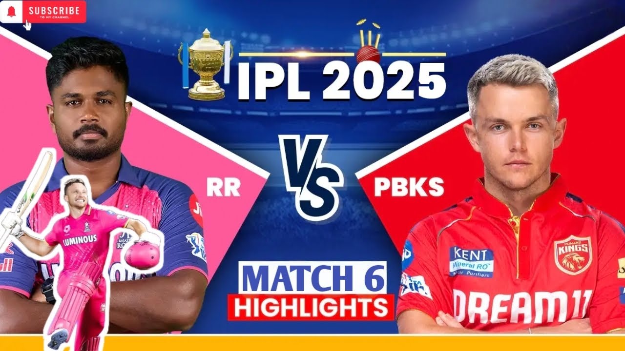 RR Win ONLY with Boundaries! 🔥 | RR vs PBKS | Match 6 Highlights