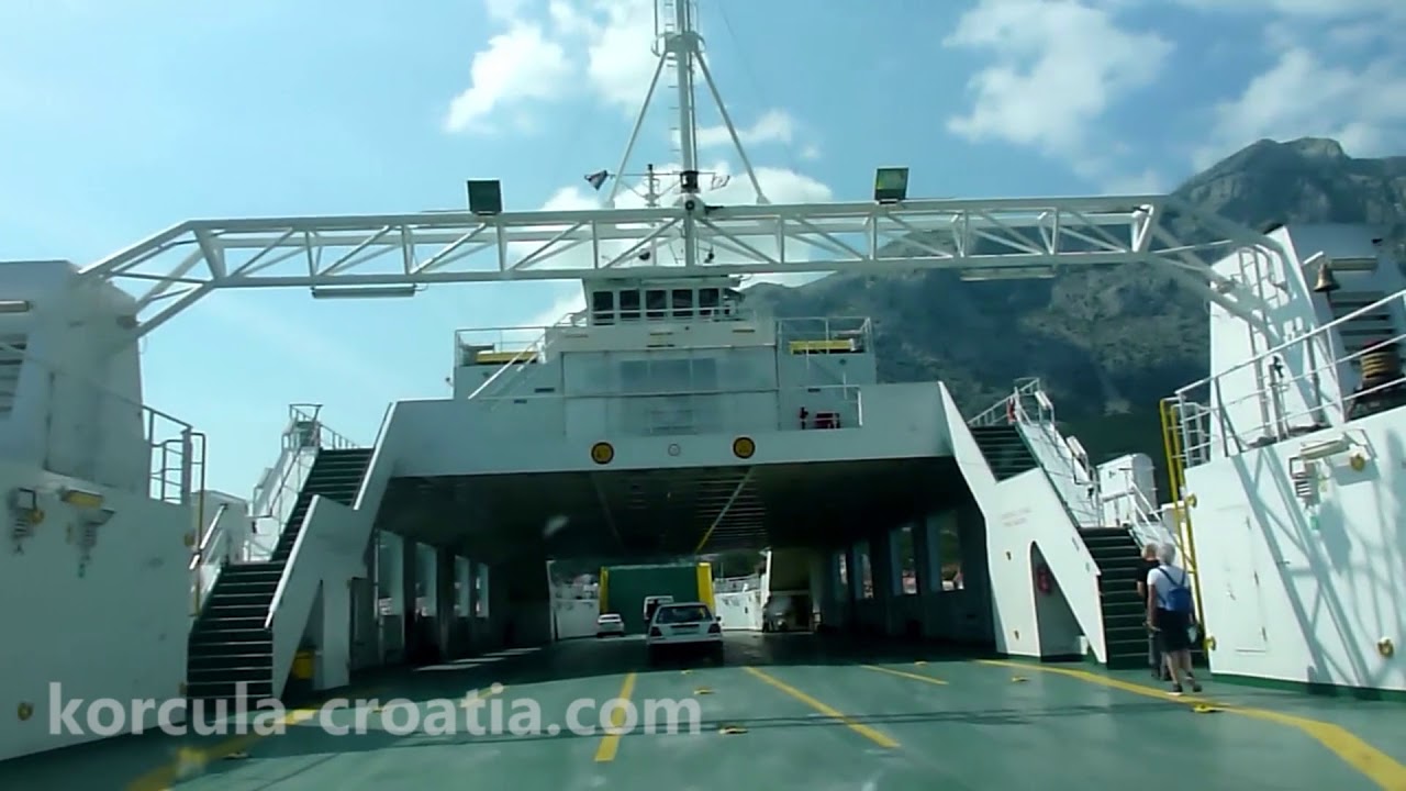 Car Ferry Orebic to Korcula Domince