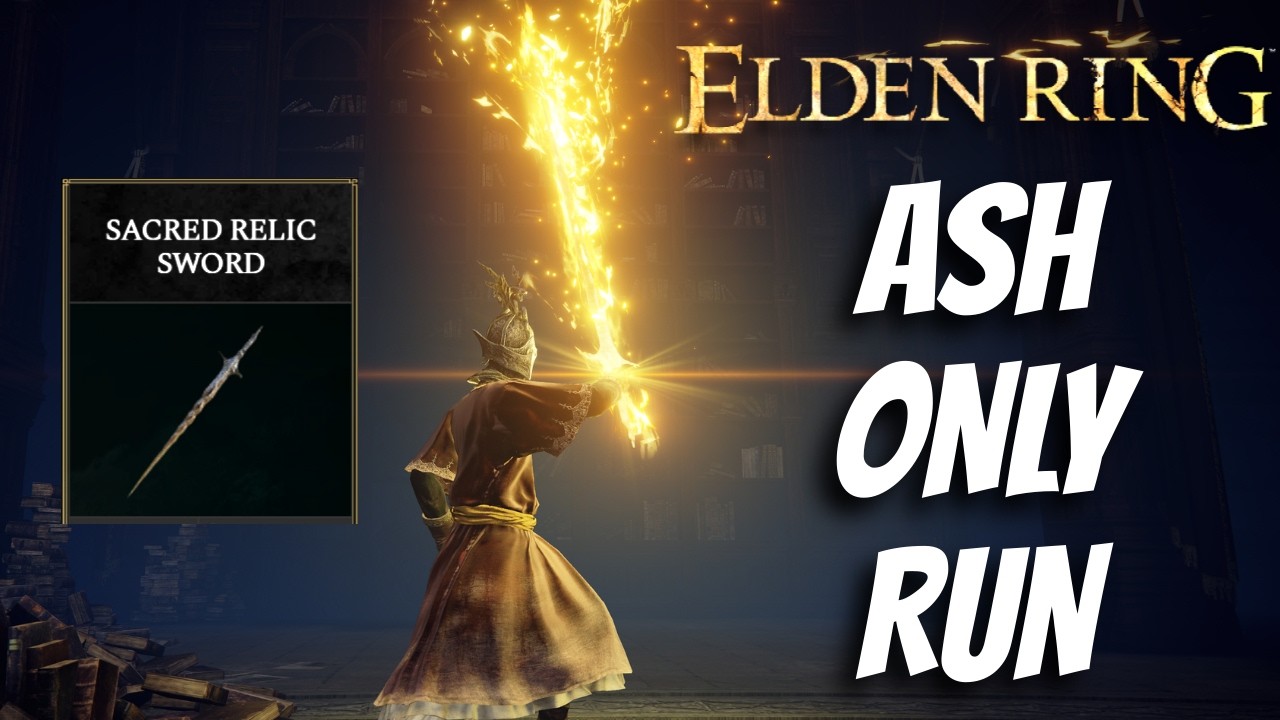 Wave of Gold Run | Sacred Relic Sword Ash Only Elden Ring