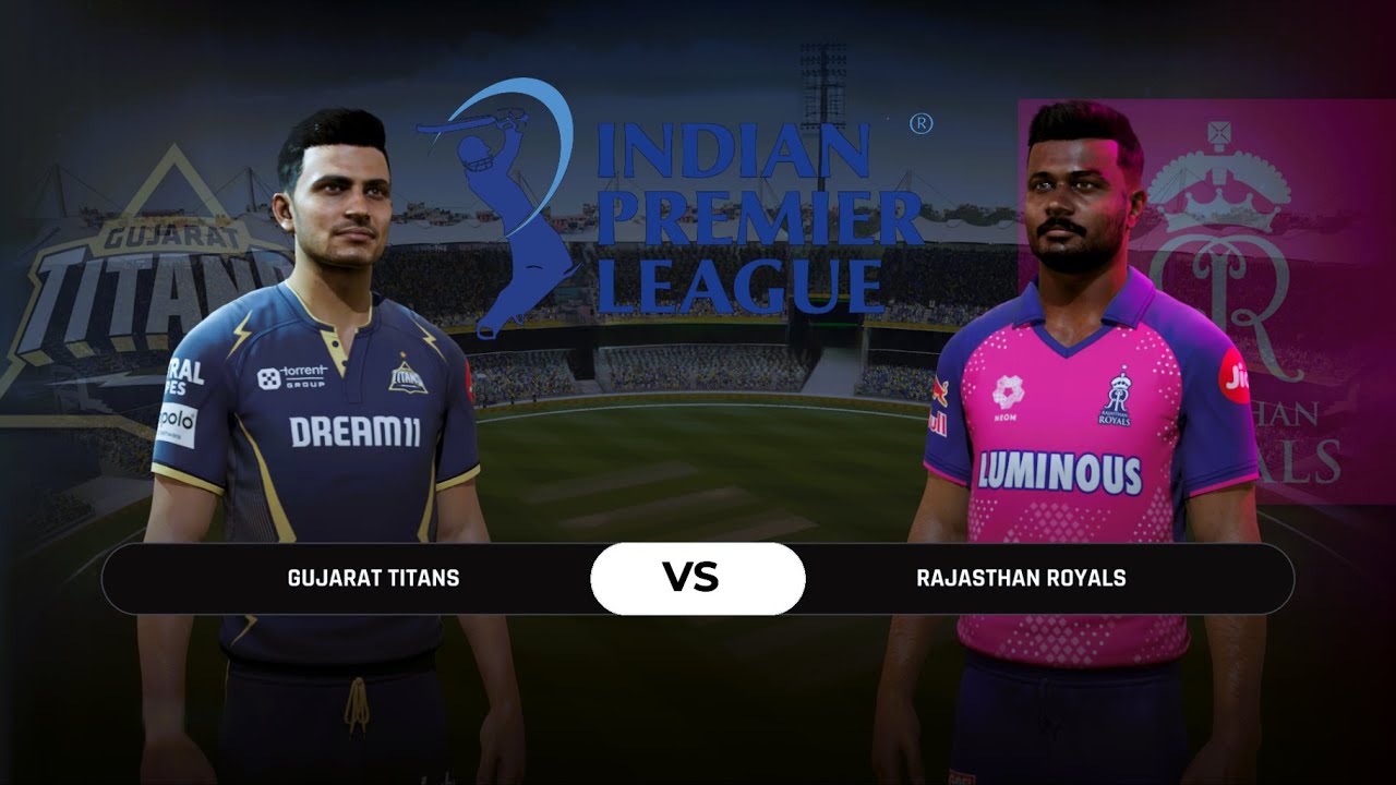 Cricket 24 Indian Premier League - GT vs RR Matches 23 GamePlay ( 4K 60 FPS )