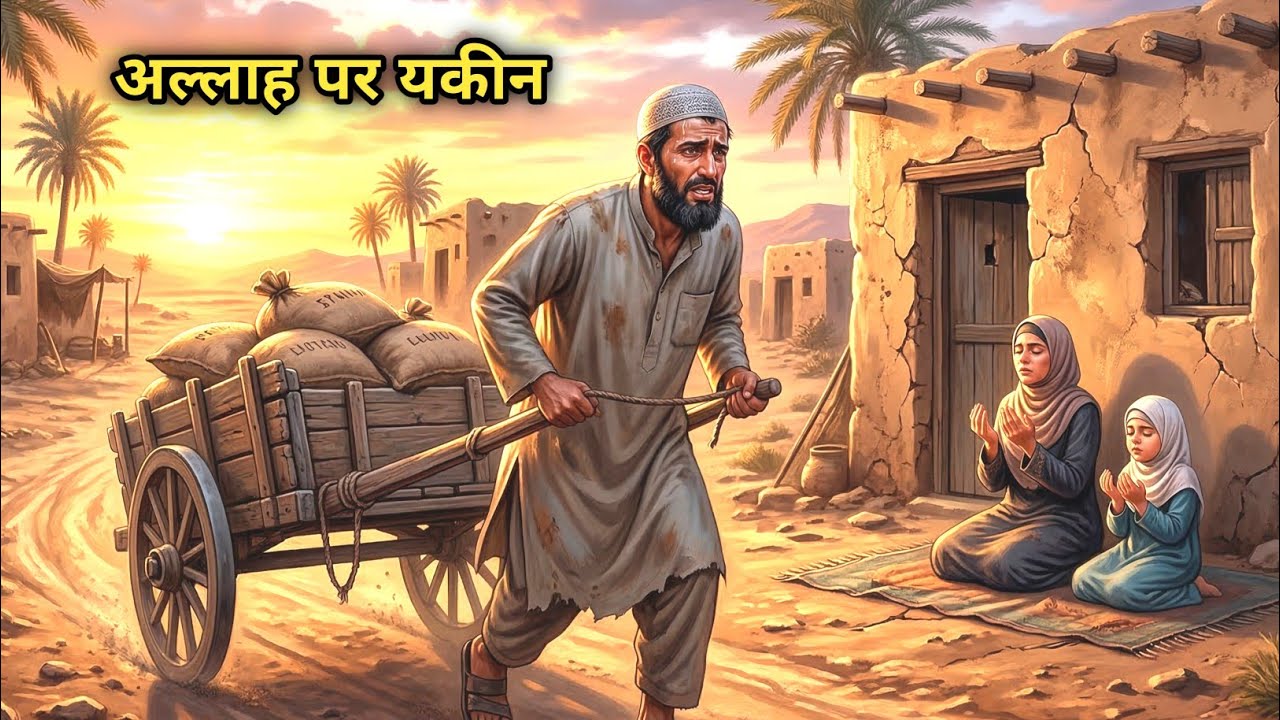 दिहाड़ी मजदूर का अल्लाह पर यकीन… फिर जो हुआ उसने पूरे गांव को हैरान कर दिया | moral stories |