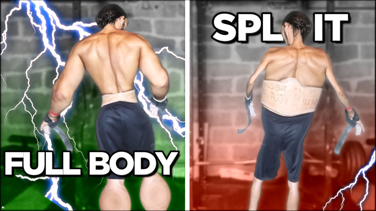 Le FULL BODY n'est PAS pour les débutants! (méthode éclatée ou format optimal pour les naturels? 🤔 )