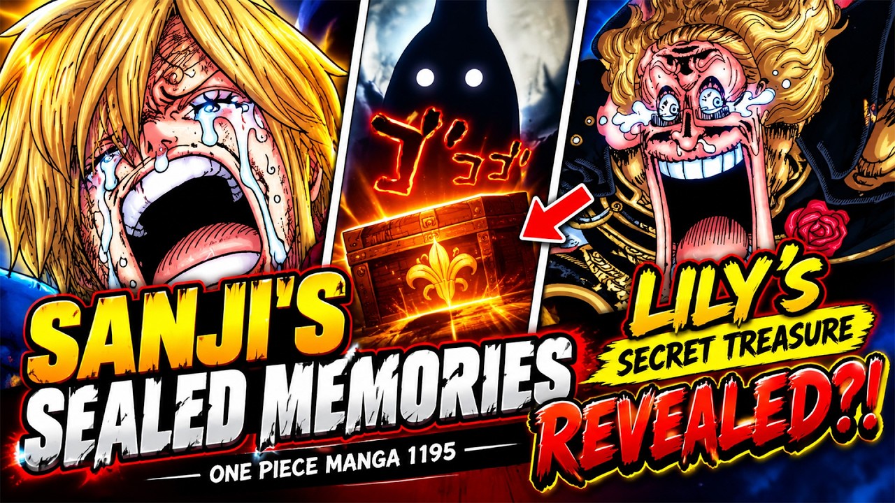 🔥SANJI&rsquo;S SEALED MEMORIES REVEALED?!😱LILY&rsquo;S SECRET TREASURE | ONE PIECE MANGA 1195| AnimeBuff