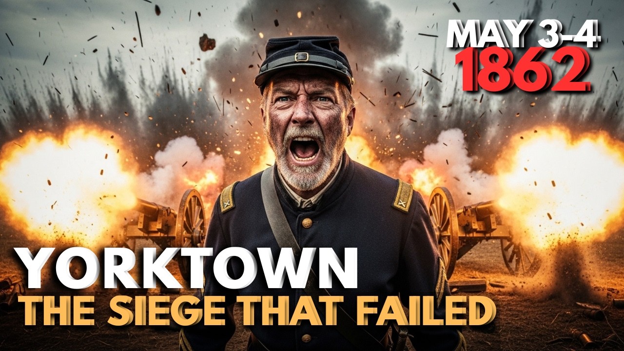 May 3 4, 1862 Yorktown McClellan's 100,000 Man Army Forces Johnston's Evacuation Without Battle