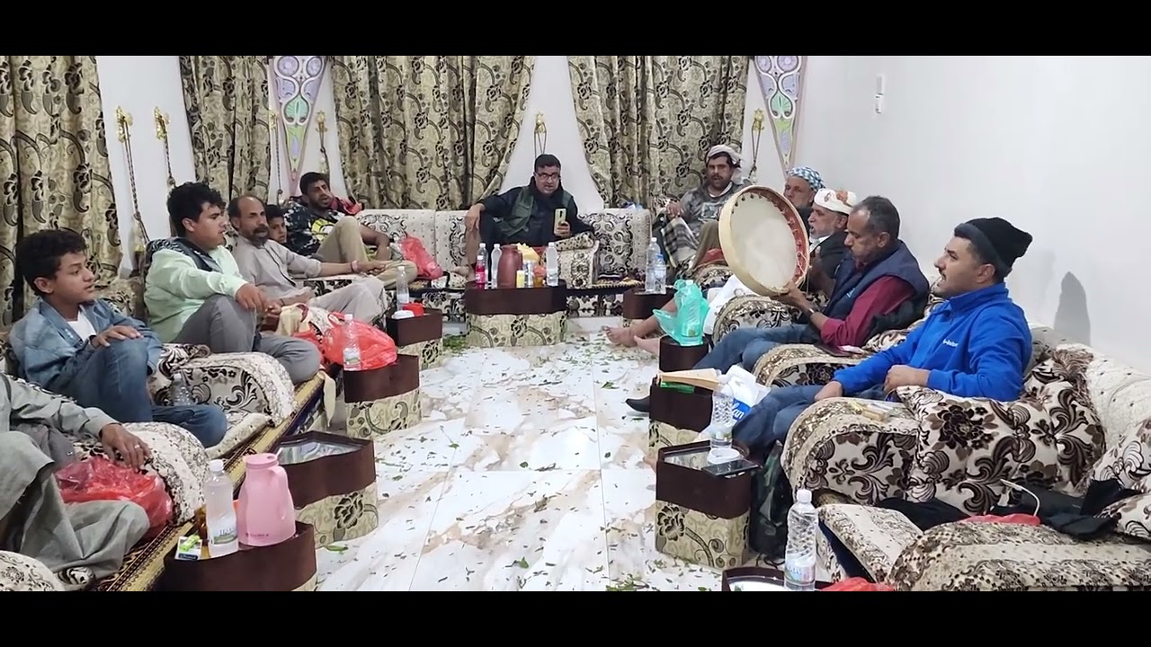 من شهر رمضان المبارك تشفيع بمنزل الوالد الشيخ قيس العمري بمديرية جبن ( نعوه الغناء)