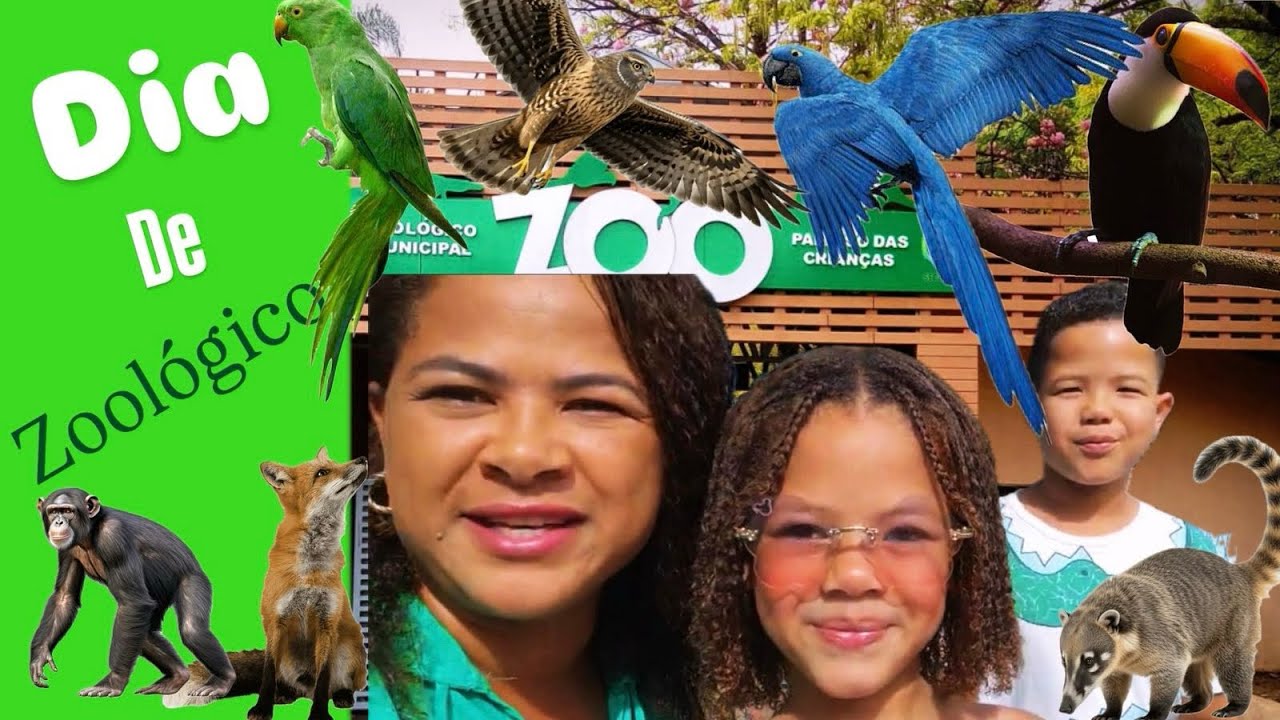 Dia de zoológico com Netinho e Lorena 