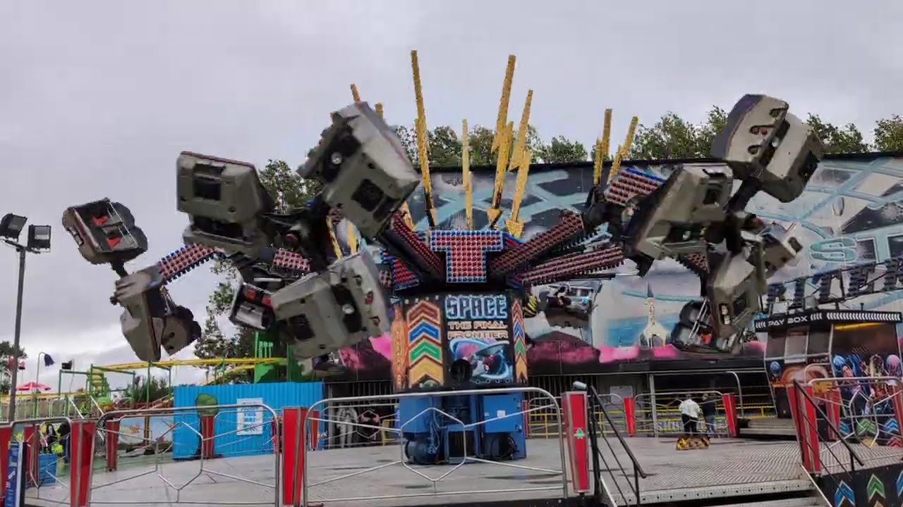 Orbiter Ride At Brean Theme Park