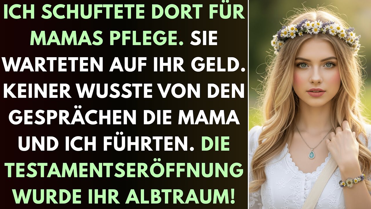 Geschwister ließen mich im Pflegeheim arbeiten während sie erben wollten - also offenbarte ich...