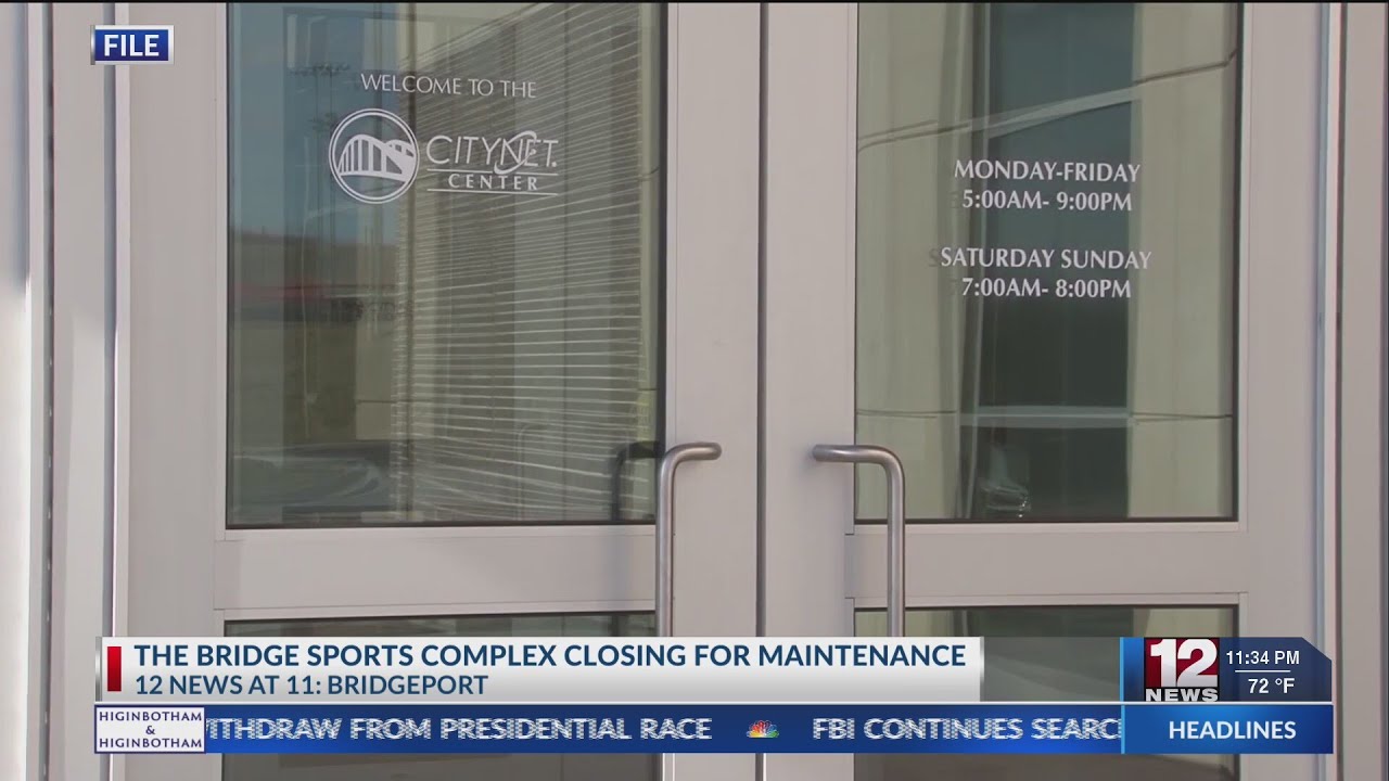 The Bridge Sports Complex closing for maintenance next month