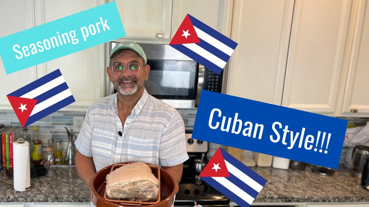 Seasoning Pork Cuban Style
