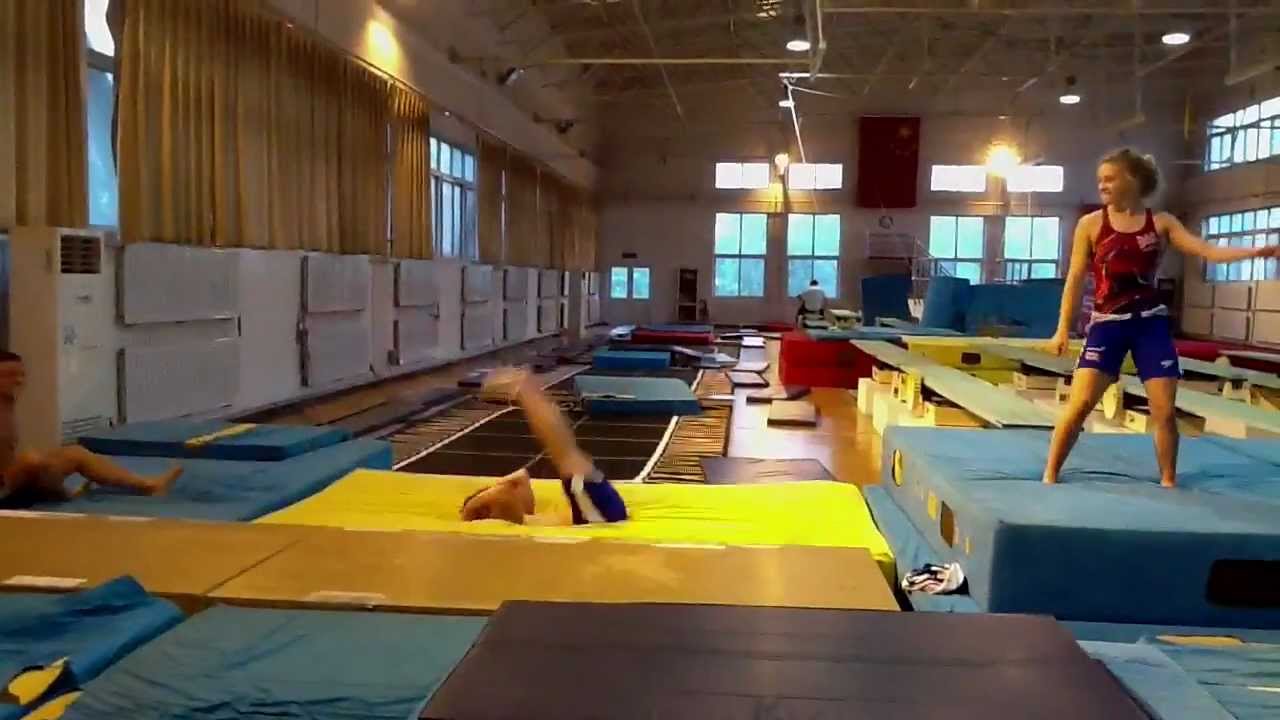 Team GB Divers in Dance Video