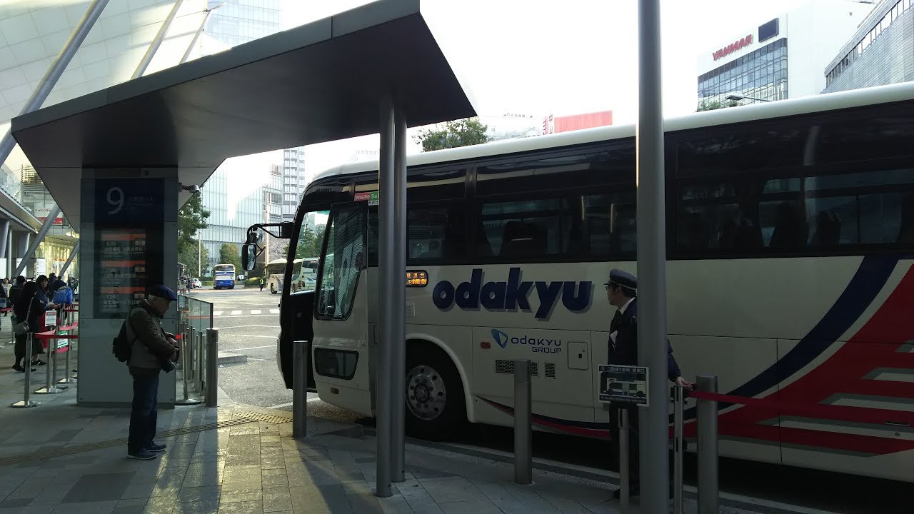 【小田急箱根高速バス】高速バス 東京箱根1号 　東京駅～箱根桃源台　乗車記録　180326