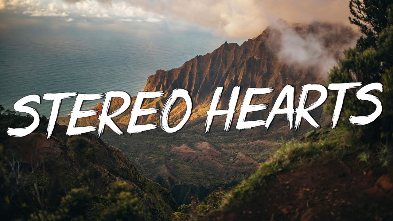 Stereo Hearts - Gym Class Heroes (Lyrics) ft. Adam Levine, One Direction, Ruth B.,...