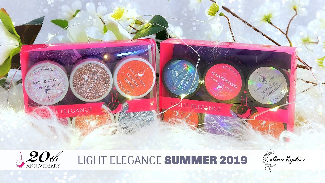 MUST SEE!! THE NEW LIGHT ELEGANCE 2019 SUMMER COLLECTION | ENCHANTED FOREST | GEL NAILS