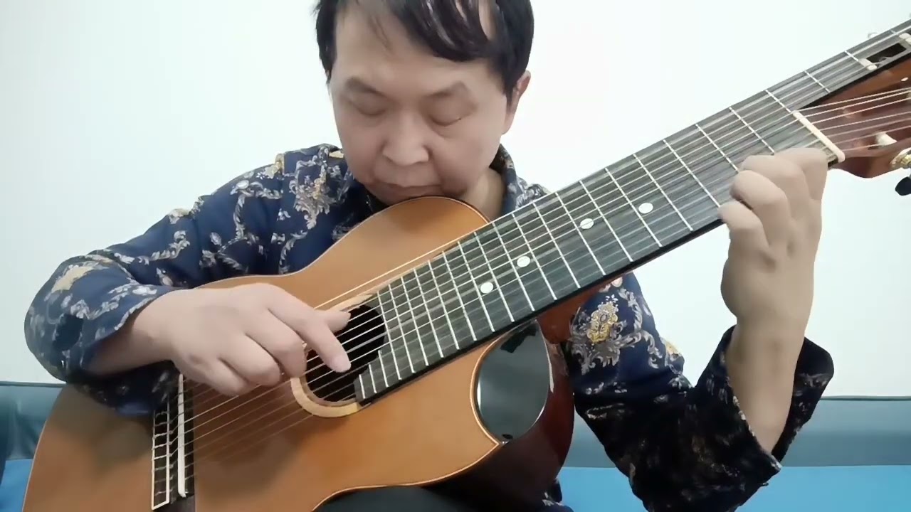 Beethoven Sonata No.20 贝多芬 钢琴奏鸣曲 No.20，张宏兵 11弦吉他