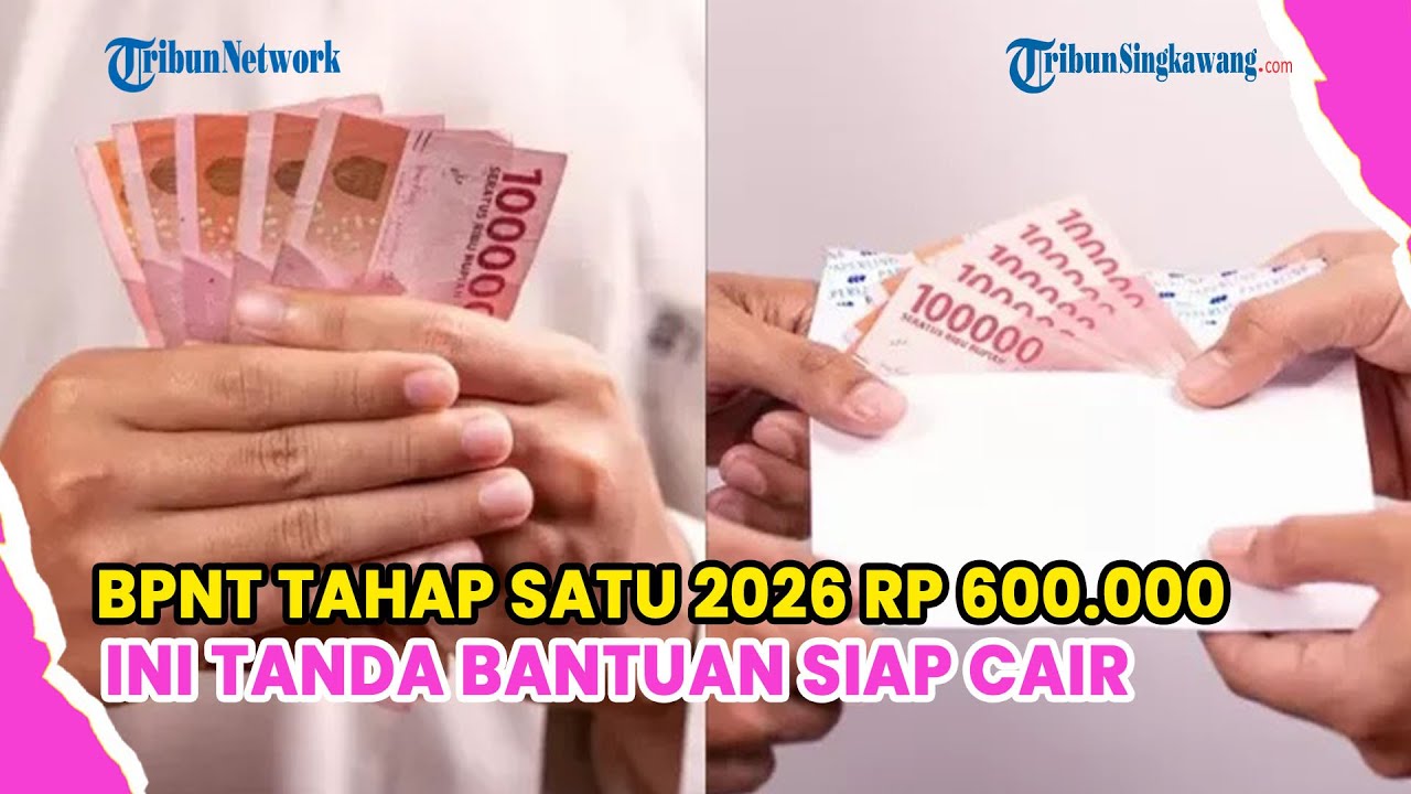 CARA CEK BANSOS BPNT TAHAP SATU RP 600.000, INI TANDA BANTUAN SIAP CAIR
