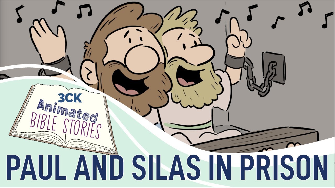 PAUL AND SILAS IN PRISON | 3CK Animated Bible Stories