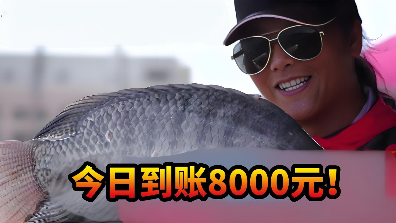 在广东钓大非就是这么有魅力，今天到账800元#钓鱼 #搞笑