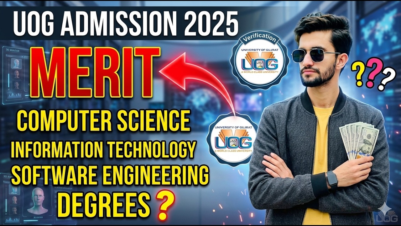 CS, IT & SE Merit Lists 2025 Announced! | UOG Admissions Latest Update