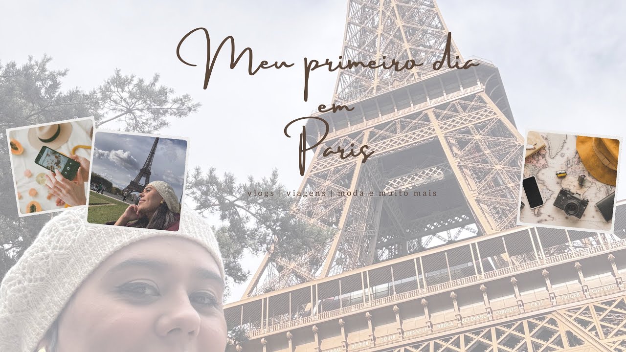 Meu primeiro dia em Paris França 🇫🇷