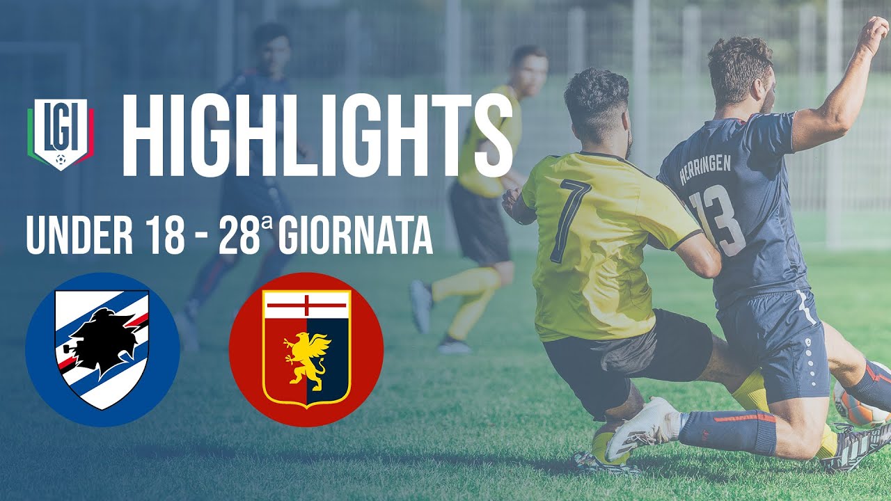 Highlights Sampdoria-Genoa U18 A-B, 28^ giornata stagione 2023-24