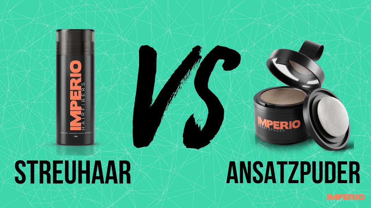 Streuhaar vs Ansatzpuder - Was sind die Unterschiede?