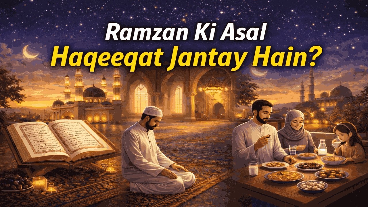 Ramzan Ki Asal Haqeeqat Jantay Hain? | Ramzan Mubarak | Ramzan ki fazilat Raghbat-e-Ilahi