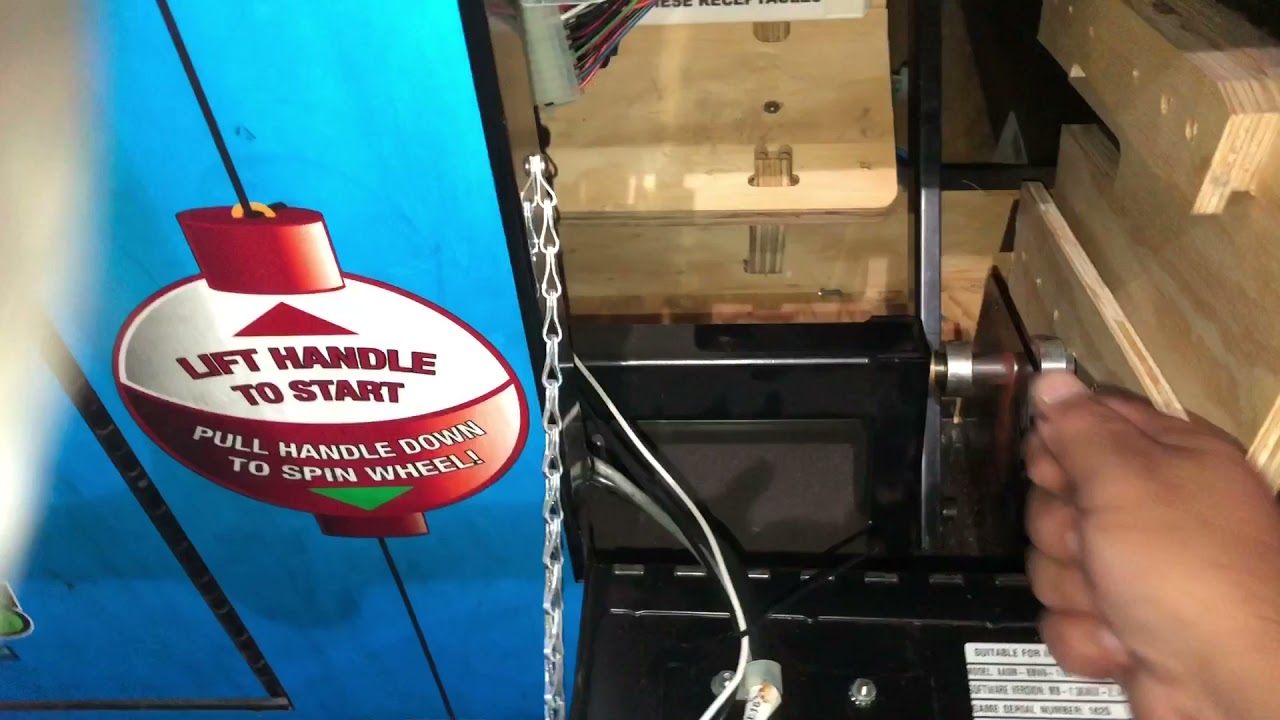 Big Bass Wheel (broken lever repair )