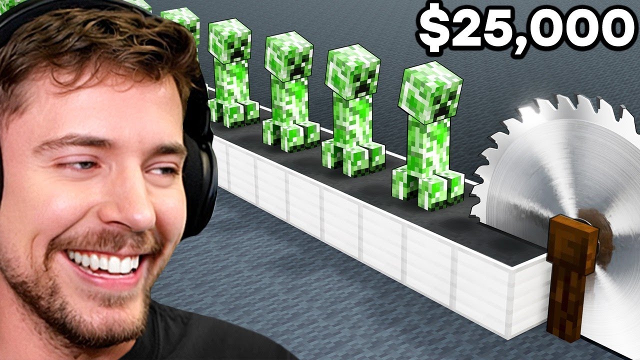 Minecraft $1 vs $25,000 Deadly Trap | Mr Beast Gaming Video in Hindi | @MrBeast