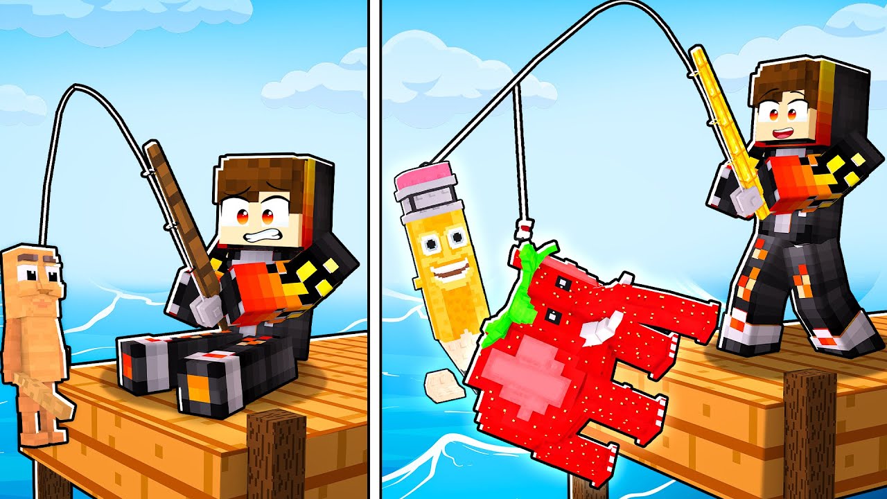 FISHING STRAWBERRY ELEPHANT IN FISH A BRAINROT !!!