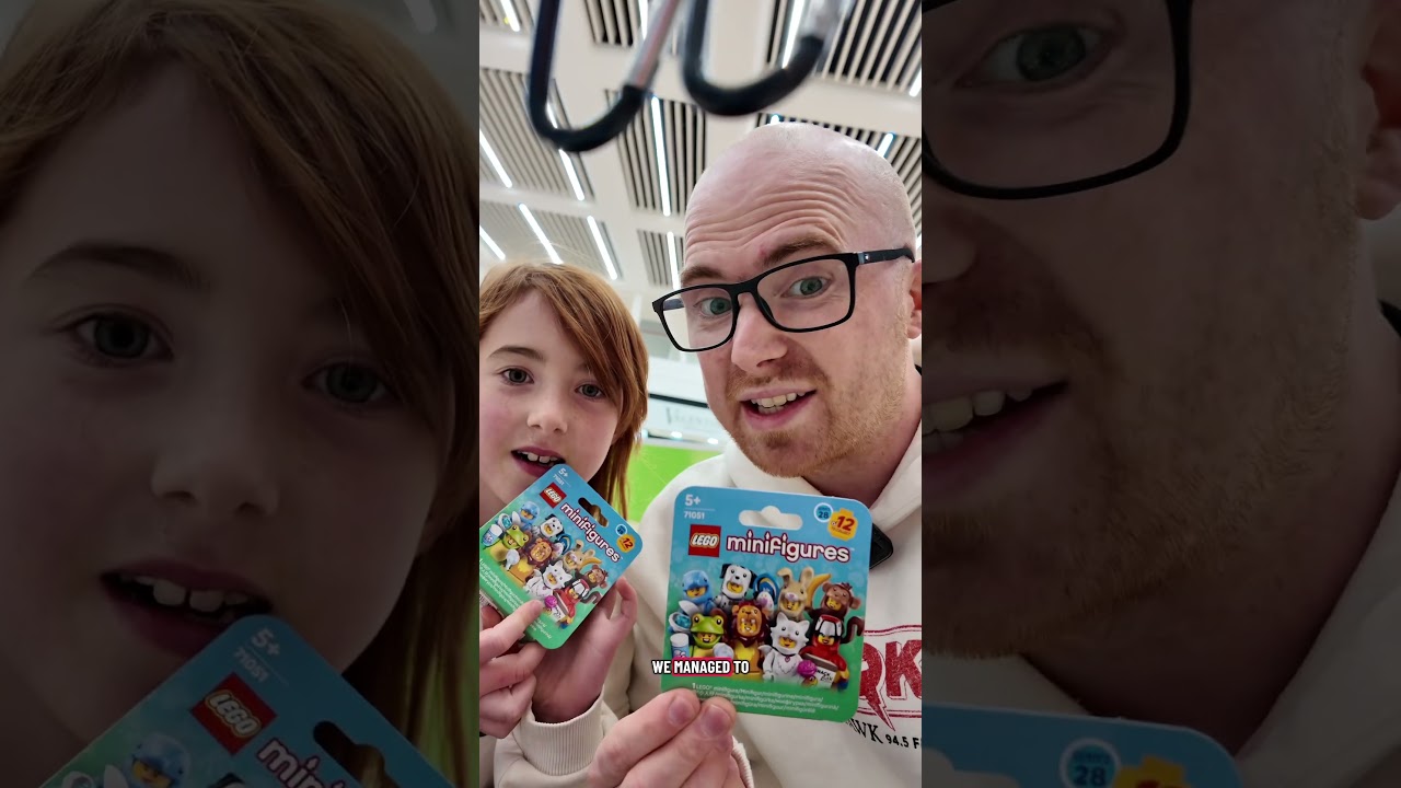 Hunting for LEGO in Poole with my daughter 