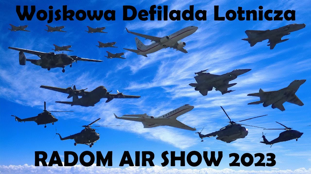 Wojskowa Defilada Lotnicza |Air Show Radom 26.08.2023r.|