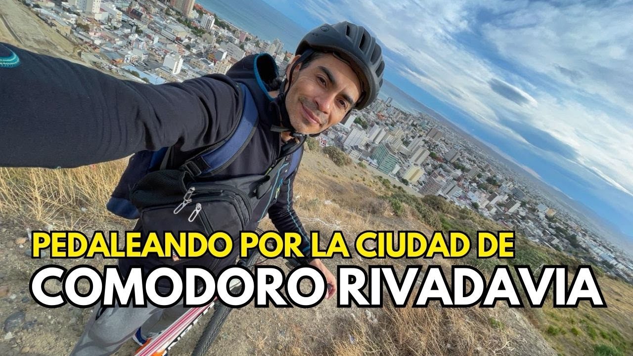 PEDALEANDO 🚲 por la Ciudad de COMODORO RIVADAVIA 😉👍 #vlog #bicicleta #aventura #cicloturismo #bike