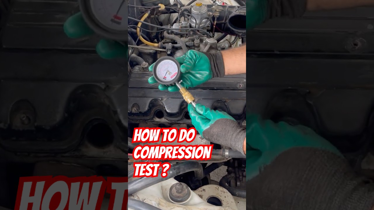 How to do compression test by myself? #shorts #automobile #mechanic #video