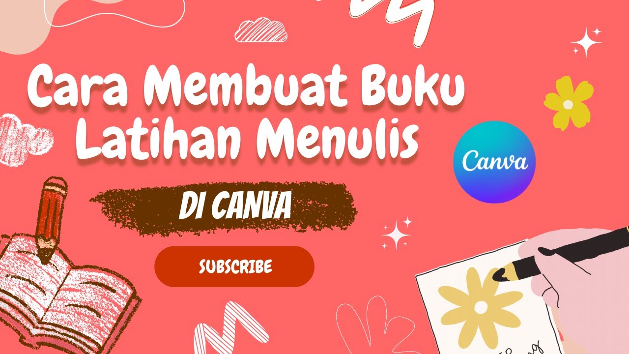 Cara Membuat Buku Latihan Menulis di Canva