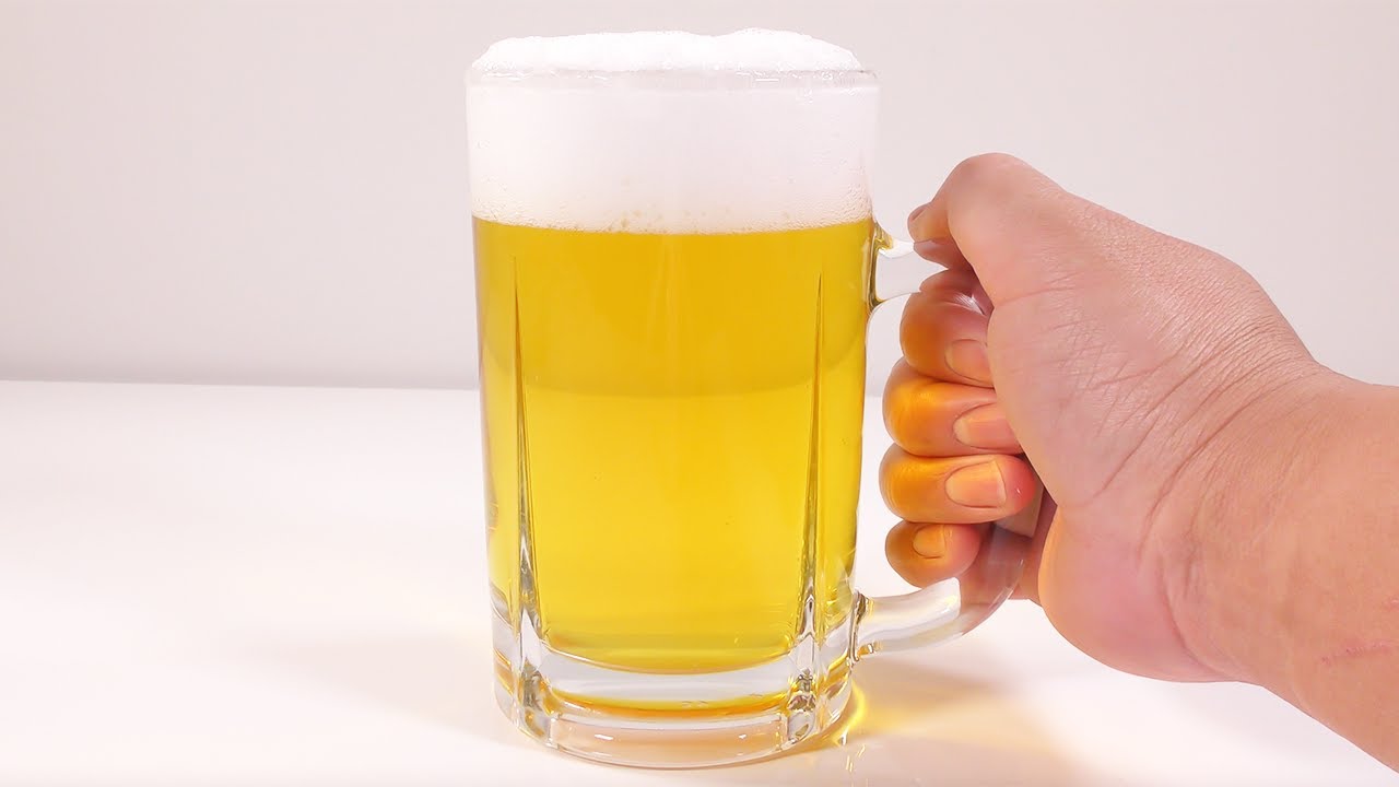 【DIY】ビールスライムの作り方【slime ASMR】