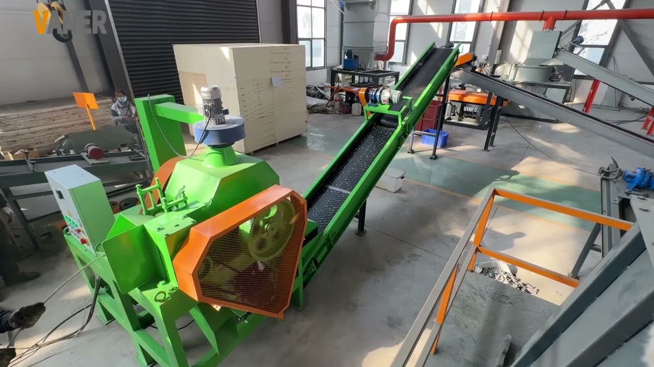 ACSR cable recycling equipment from VANER MACHINERY