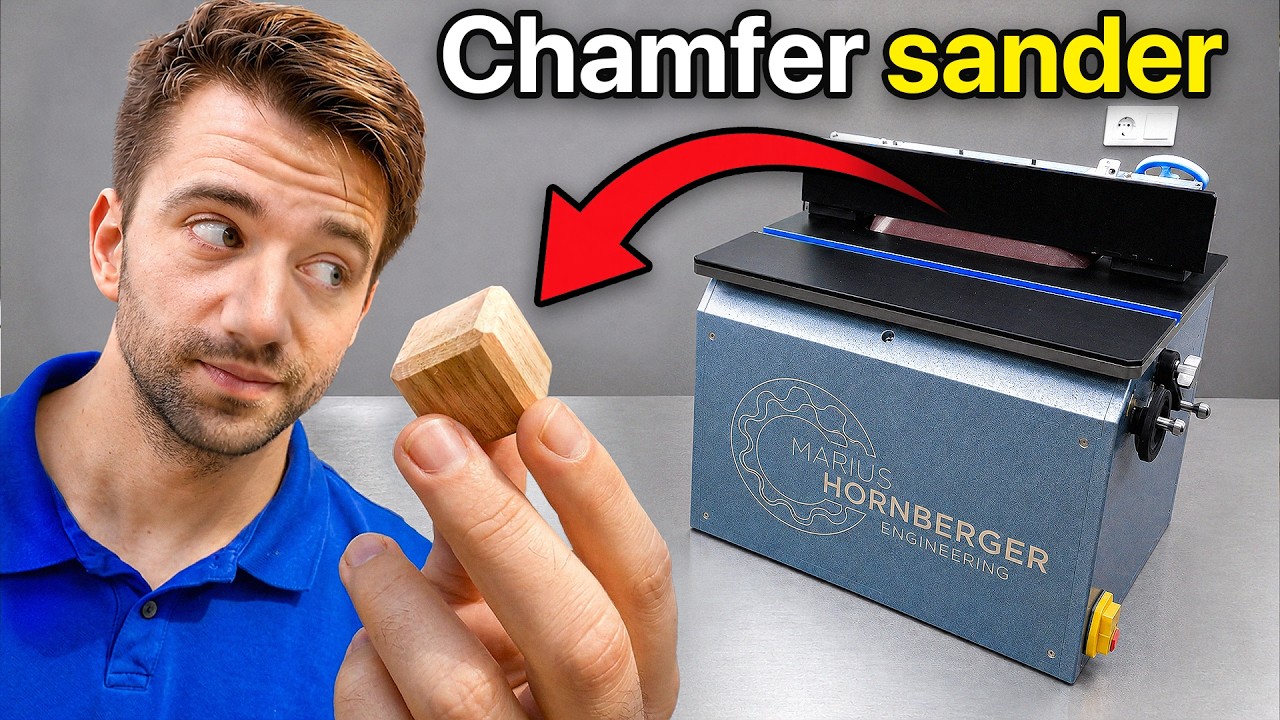I Built a Chamfer Sanding Jig