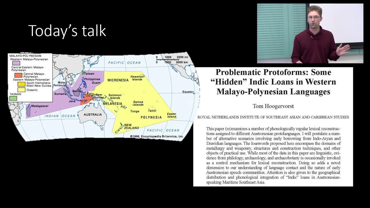 Language contact and Austronesian protoforms | SOAS University of London