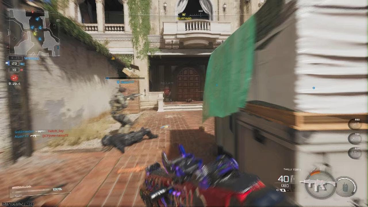 Straight line them up. With the peacekeeper