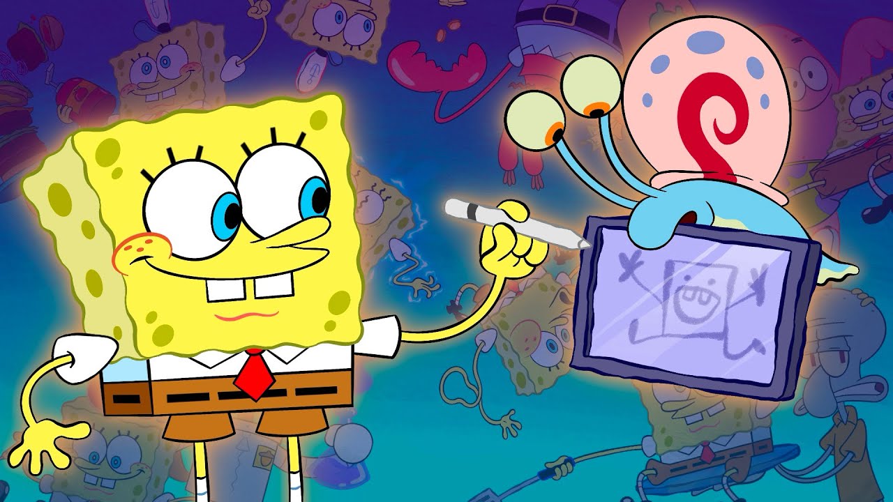 I made my own SpongeBob Stock art!
