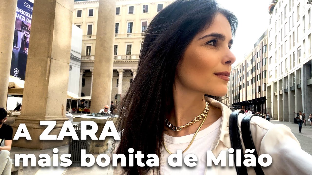 Minha Vida em Milão | Tour pela Zara, Mango, Kiko Milano e Mercado
