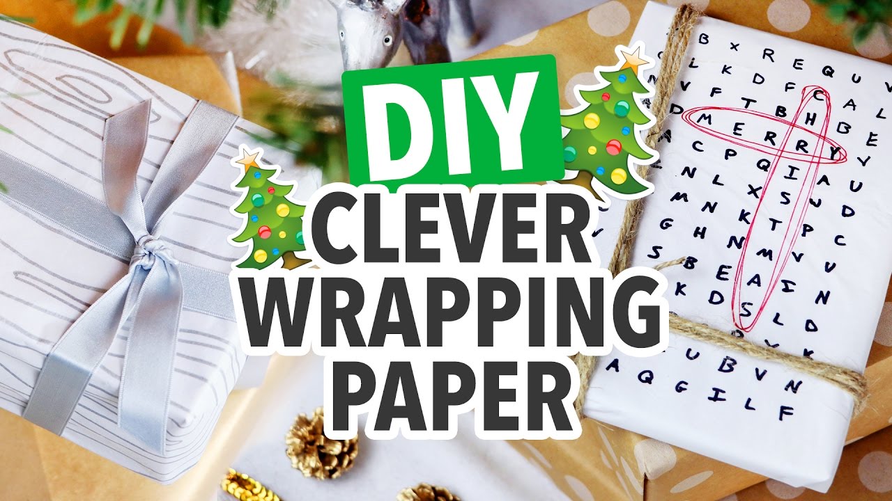 DIY Last-Minute Wrapping Paper ~ Christmas 2016 - HGTV Handmade