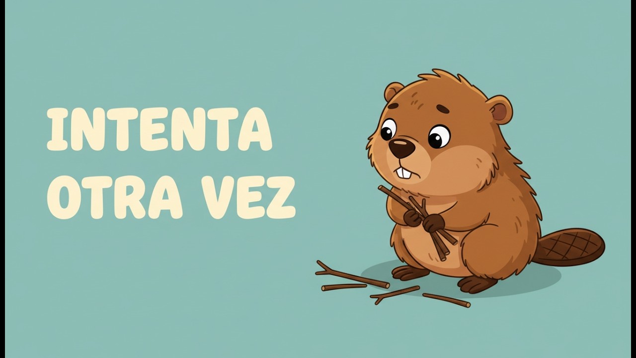 El castor que aprendió a volver a intentarlo | Cuento infantil sobre no rendirse