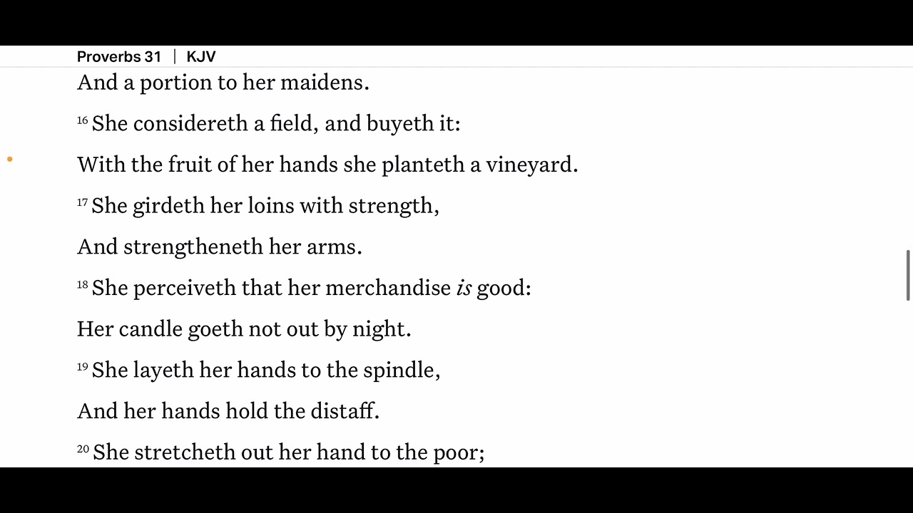 📖 Proverbs 31