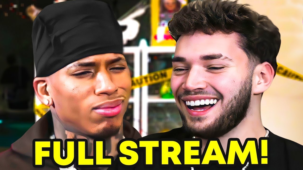 Adin Ross X NLE Choppa FULL Stream! (NEW)
