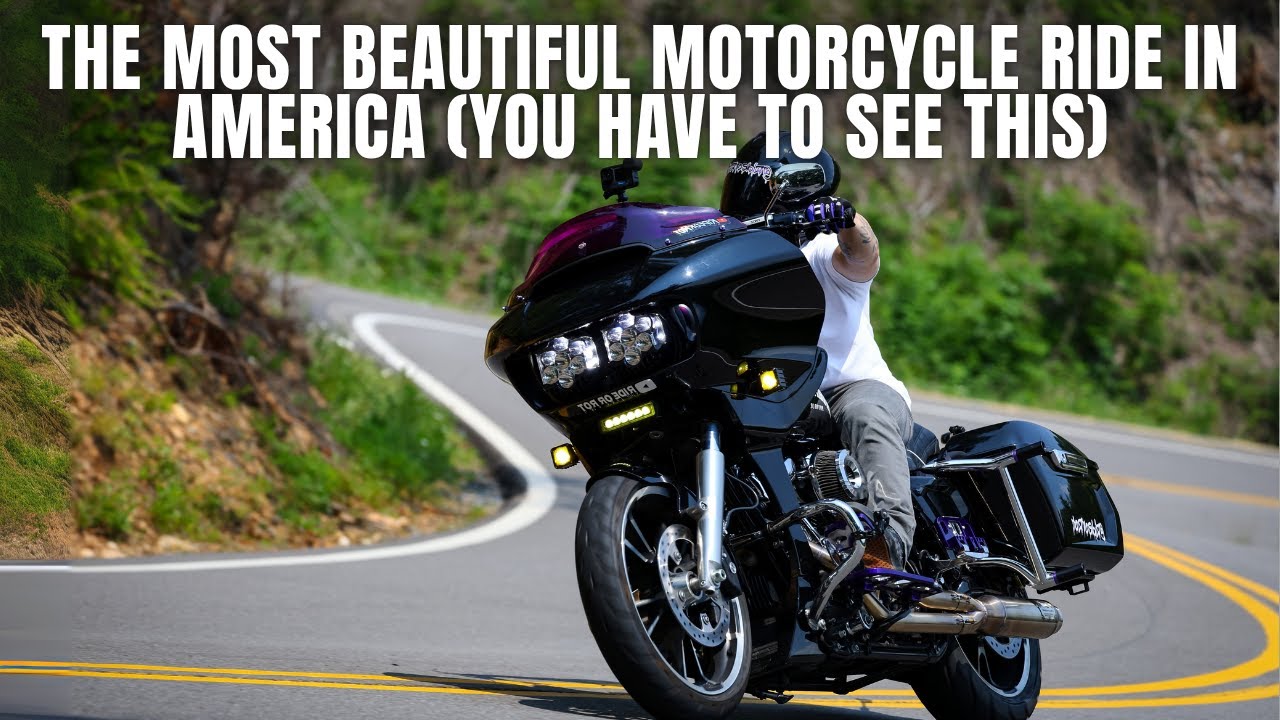 The Most Beautiful Motorcycle Ride in America (You HAVE to See This)
