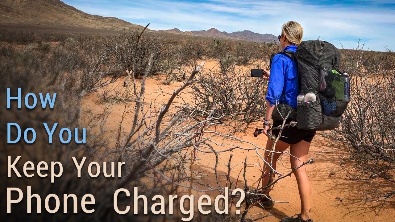 How to Keep Your Electronics Charged While Backpacking