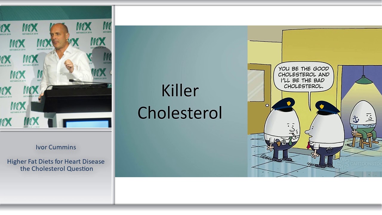 Ivor Cummins - 'Higher Fat Diets for Heart Disease, the Cholesterol Question'